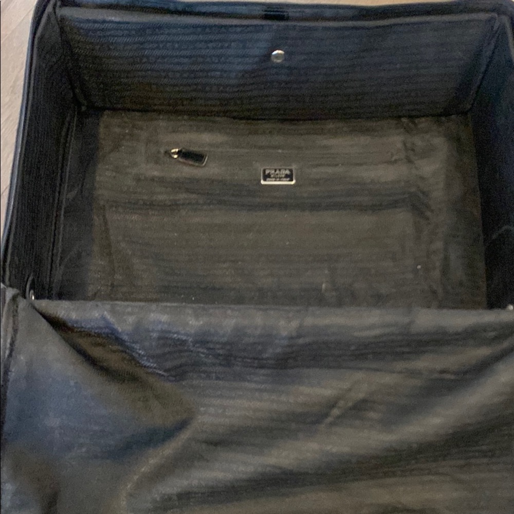 Prada Elegant Black Briefcase /Suitcase - Picture 3 of 4